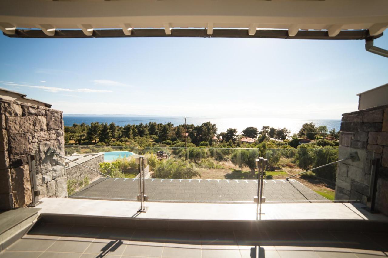 Olivia Estate Villa With Private Swimming Pool Elia Nikitis Exteriör bild
